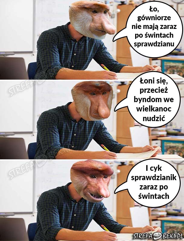 Janusz nauczyciel w akcji :D