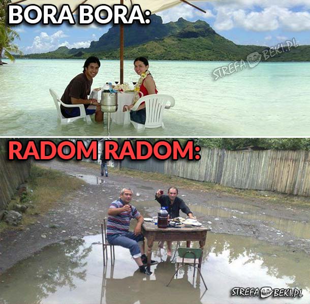 Jaki kraj takie Bora Bora :D