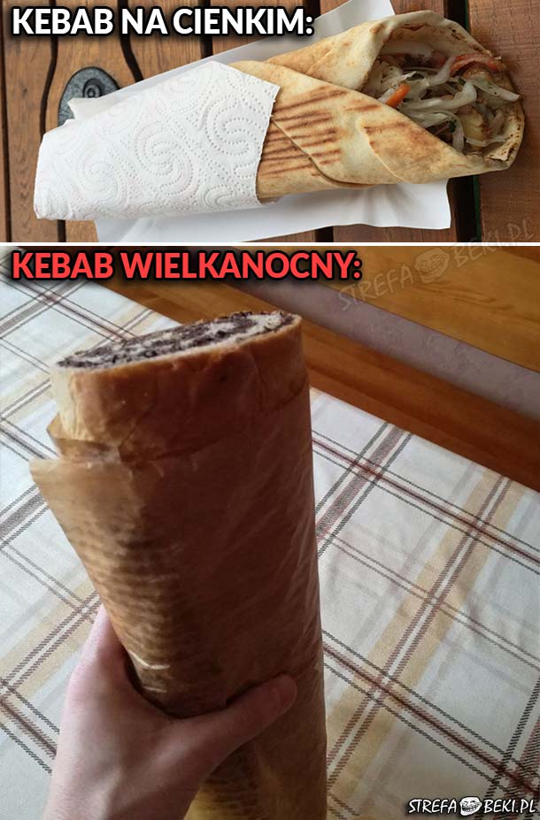 Kebab wielkanocny :D
