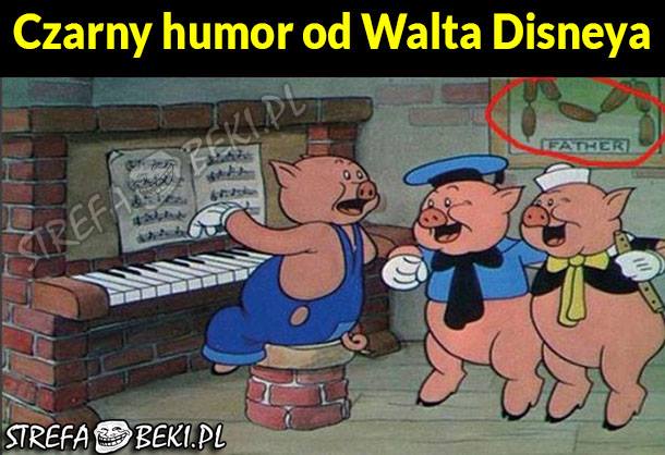 Czarny humor od Walta Disneya