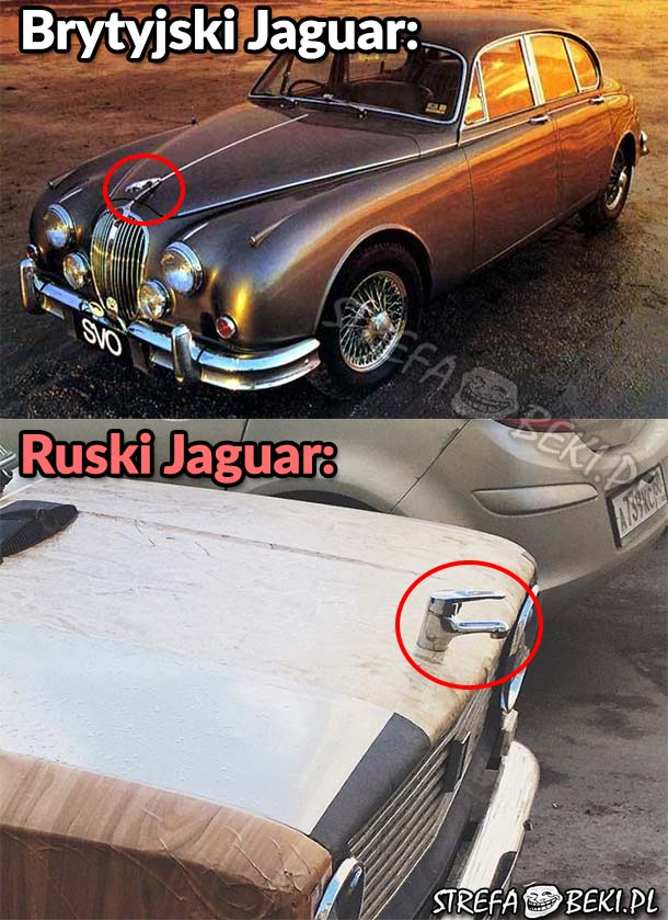 Jaki kraj taki Jaguar :D