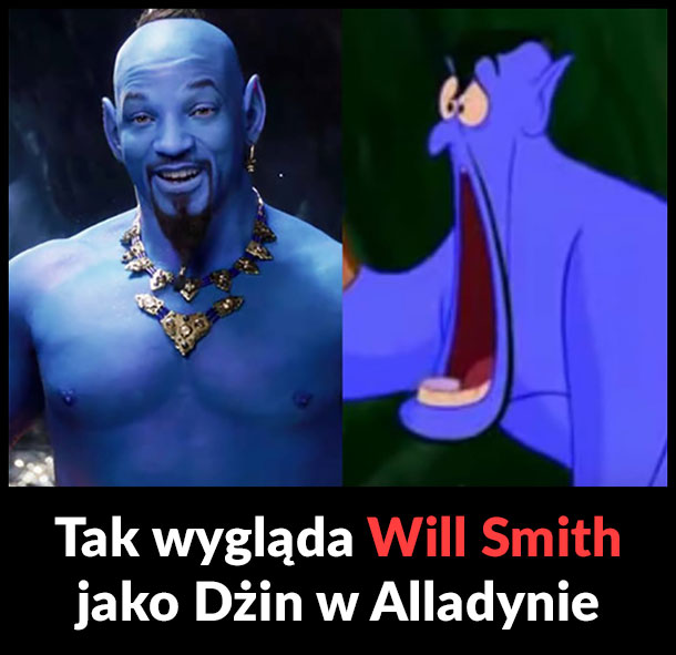Will Smith jako Dżin 