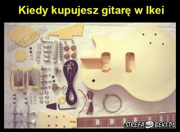 Gitara z Ikei 